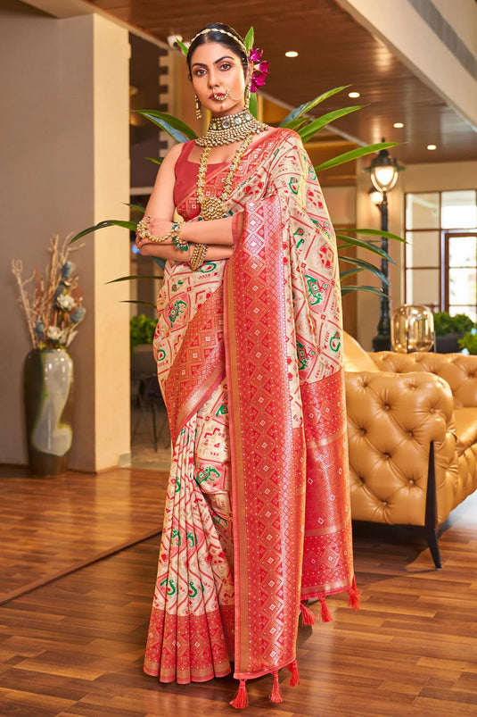 Heritage Reimagined Banarasi Silk Saree with Modern Twist