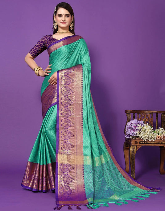 printed embellished saree